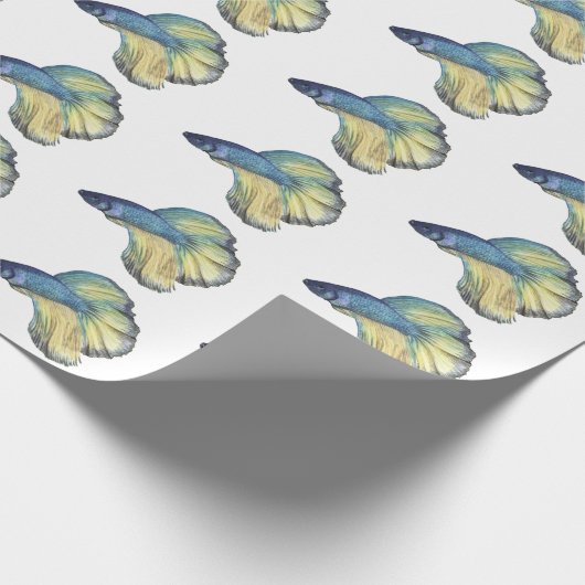 Betta Fish Geschenkpapier (Ecke)