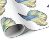 Betta Fish Geschenkpapier (Rolleneckpunkt)