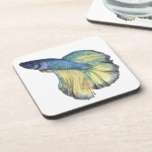 Betta Fish Getränkeuntersetzer (Linke Seite)
