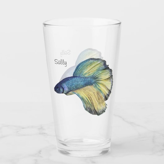 Betta Fish Glas (Vorderseite)