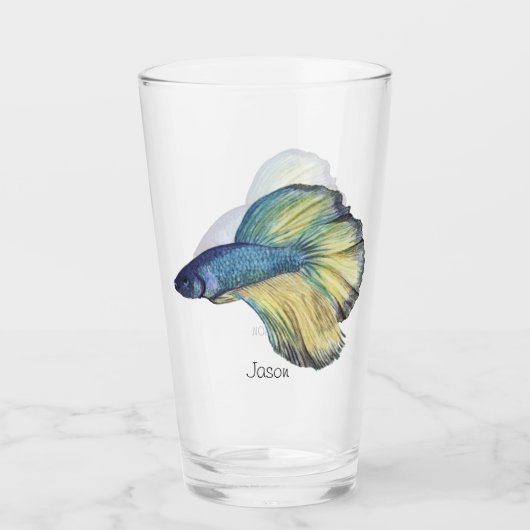 Betta Fish Glass Glas (Vorderseite)