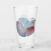 Betta Fish Glass Glas (Rückseite)