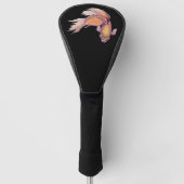 Betta Fish Golf Head Cover Headcover (Vorderseite)