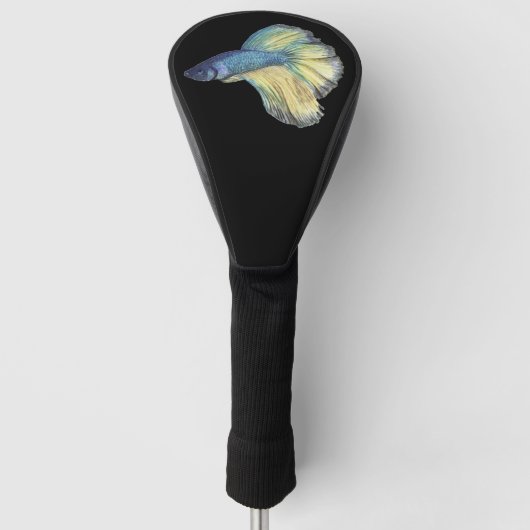 Betta Fish Golf Headcover (Vorderseite)