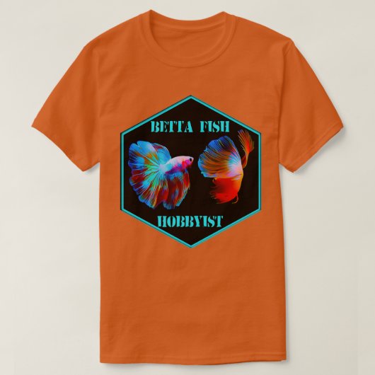 Betta Fish Hobbyist T-Shirt (Design vorne)
