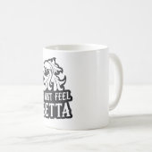 Betta Fish I just Fee Betta Fish Lover Aquarium Kaffeetasse (VorderseiteRechts)