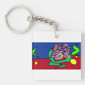 Betta fish joy schlüsselanhänger (Vorderseite)