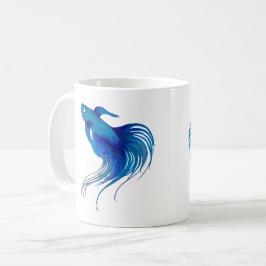 Betta Fish Kaffeetasse (Vorderseite Links)