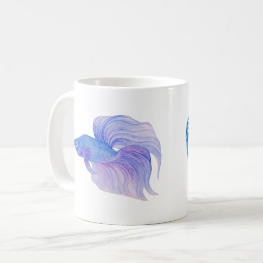 Betta Fish Kaffeetasse (Vorderseite Links)