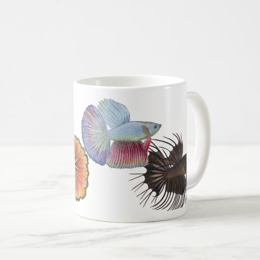 Betta Fish Kaffeetasse (VorderseiteRechts)