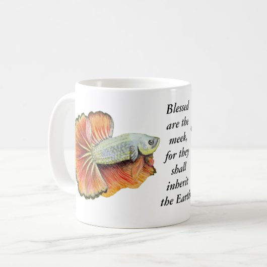 Betta Fish Kaffeetasse (Vorderseite Links)