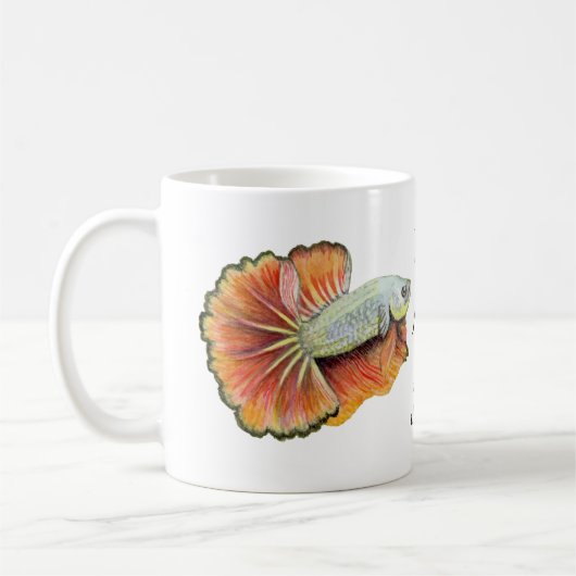 Betta Fish Kaffeetasse (Links)