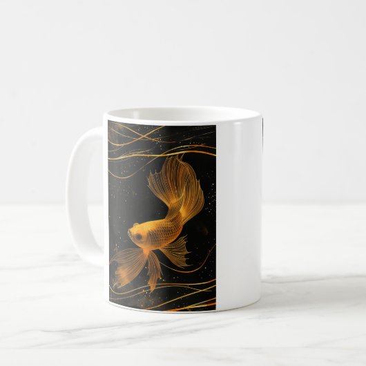 Betta Fish Kaffeetasse (Vorderseite Links)