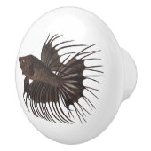Betta Fish Keramik Knob Keramikknauf (Rechts)