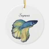 Betta Fish Keramik Ornament (Vorne)