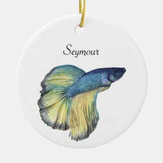 Betta Fish Keramik Ornament