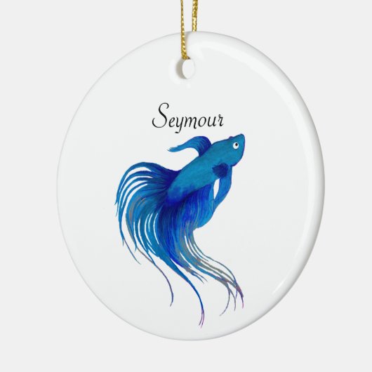 Betta Fish Keramik Ornament (Links)