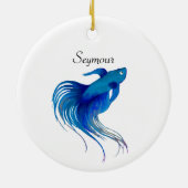 Betta Fish Keramik Ornament (Hinten)