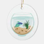 Betta Fish Keramik Ornament (Links)