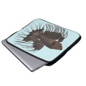 Betta Fish Laptop Sleeve (Vorne Knopf)
