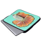 Betta Fish Laptop Sleeve (Vorne Knopf)