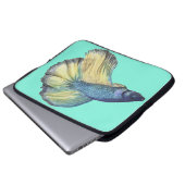 Betta Fish Laptopschutzhülle (Vorne Knopf)
