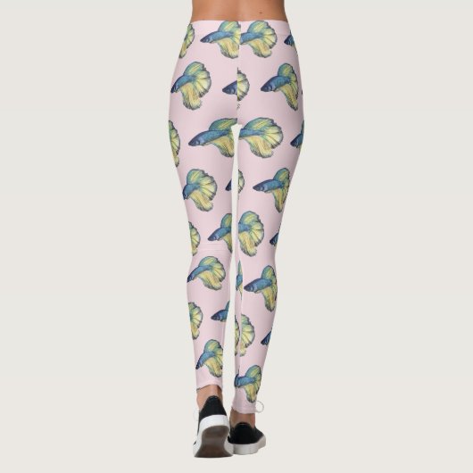 Betta Fish Leggings (Rückseite)