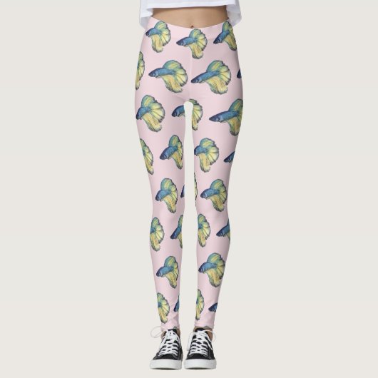 Betta Fish Leggings (Vorderseite)