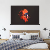 Betta Fish Leinwanddruck (Insitu (Schlafzimmer))
