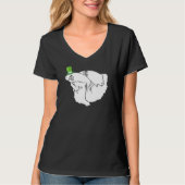 Betta Fish Leprechaun Irish St Patrick Day T-Shirt (Vorderseite)