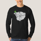Betta Fish Leprechaun Irish St Patrick Day T-Shirt (Vorderseite)