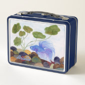 Betta Fish Metall Lunch Box (Rückseite)