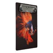 Betta Fish Mini Klemmbrett (Schrägansicht)