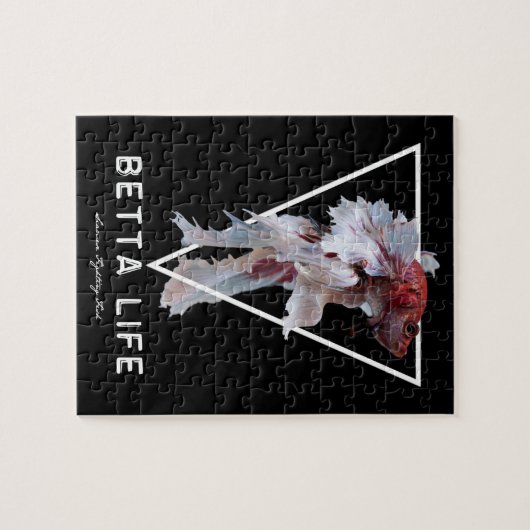 Betta Fish Modern Design Puzzle (Horizontal)