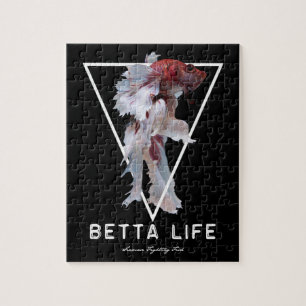 Betta Fish Modern Design Puzzle