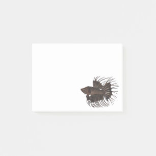 Betta Fish Notes Post-it Klebezettel