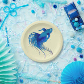 Betta Fish Pappteller (Party)