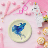Betta Fish Pappteller (Party)