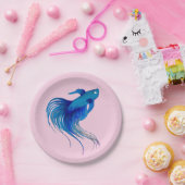 Betta Fish Pappteller (Party)