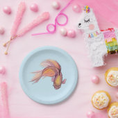 Betta Fish Pappteller (Party)