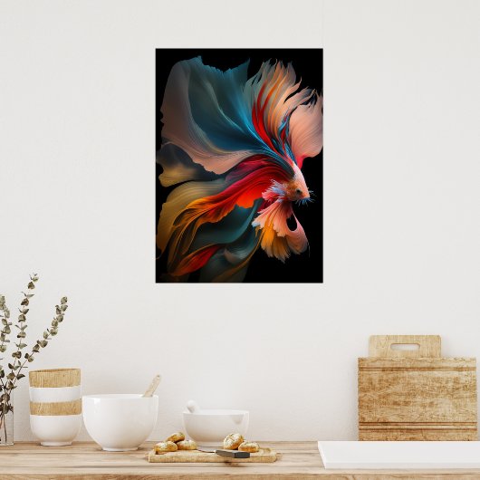 Betta Fish Poster (Küche)