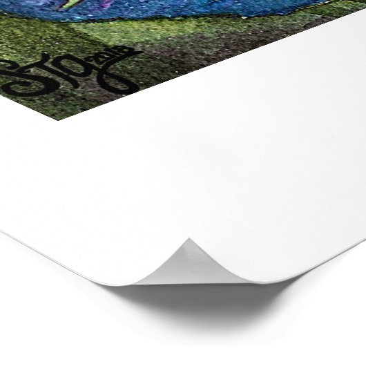 Betta Fish Poster (Ecke)