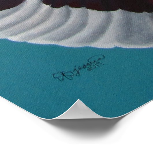 Betta Fish Poster (Ecke)