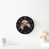 Betta Fish Round Clock Runde Wanduhr (Zuhause)