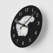 Betta Fish Round Clock Runde Wanduhr (Winkel)