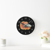 Betta Fish Round Clock Runde Wanduhr (Zuhause)