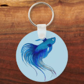 Betta Fish Schlüsselanhänger (Vorderseite)