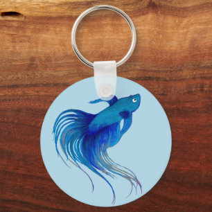 Betta Fish Schlüsselanhänger