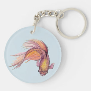 Betta Fish Schlüsselanhänger
