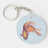 Betta Fish Schlüsselanhänger (Vorderseite)